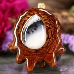 TEP Dendritic Opal Pendants