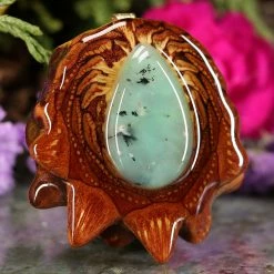 TEP Pendants Dendritic Chrysoprase