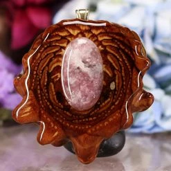 TEP Pendants Lepidolite