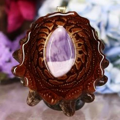 TEP Pendants Opalized Fluorite