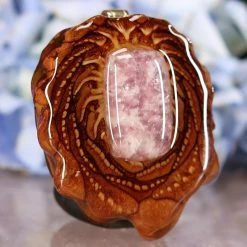 TEP Pendants Lepidolite 7 TEP Pendants Lepidolite
