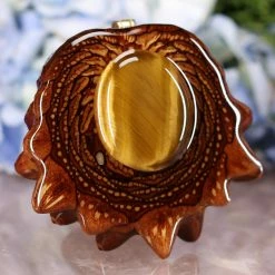 TEP Yellow Tiger's Eye Pendants