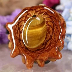 TEP Yellow Tiger's Eye Pendants