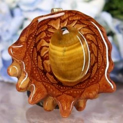 TEP Yellow Tiger's Eye Pendants