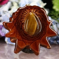 TEP Pendants Yellow Tiger's Eye 7 TEP Pendants Yellow Tiger's Eye