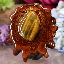 TEP Pendants Yellow Tiger's Eye