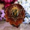 TEP Yellow Tiger's Eye With Gold Merkaba