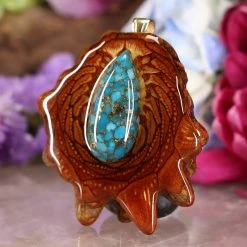 TEP Blue Mohave Turquoise Pendants