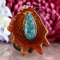 TEP Blue Mohave Turquoise Pendants