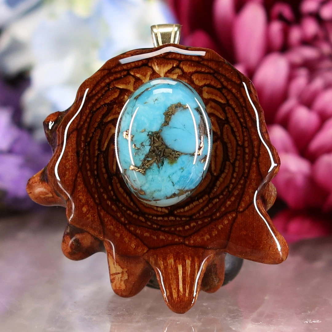 TEP Pendants Blue Mohave Turquoise 3 TEP Pendants Blue Mohave Turquoise