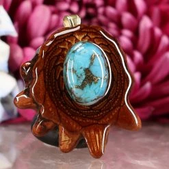 TEP Pendants Blue Mohave Turquoise 7 TEP Pendants Blue Mohave Turquoise