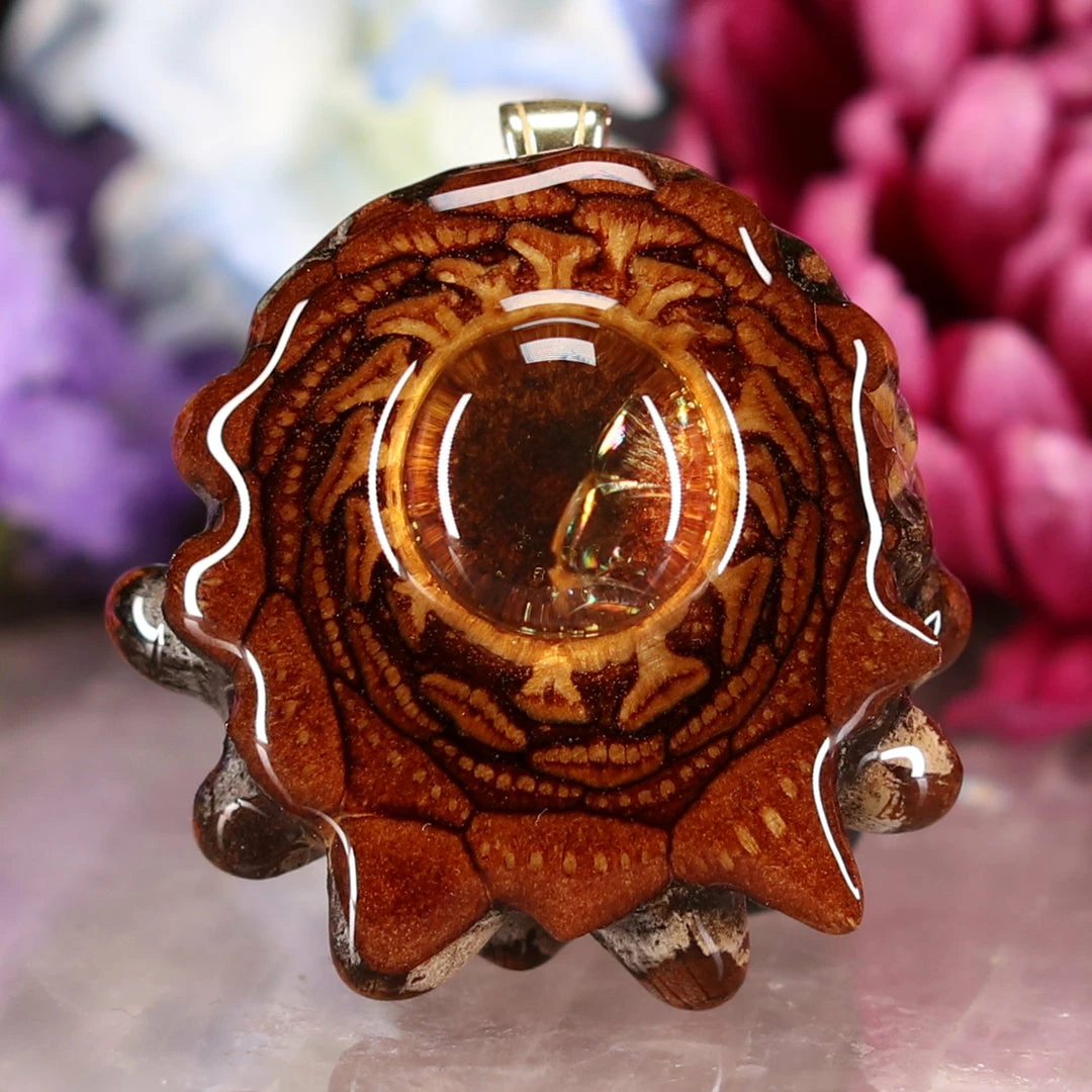 TEP Pendants Yellow Amber 3 TEP Pendants Yellow Amber