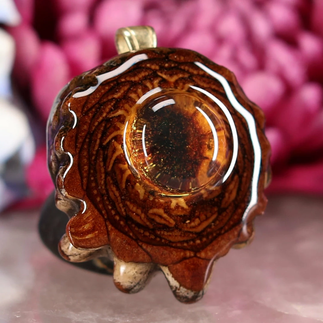 TEP Pendants Yellow Amber 5 TEP Pendants Yellow Amber