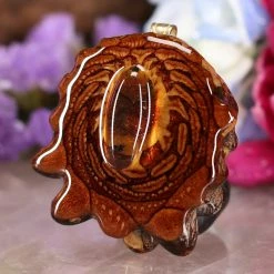 TEP Yellow Amber Pendants