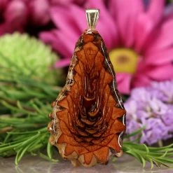 TEP Pendants Rhodochrosite Teardrop