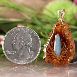 TEP Australian Blue Opal Teardrop