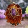 TEP Sugilite With Gold Merkaba Pendants 2 TEP Sugilite With Gold Merkaba Pendants
