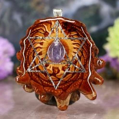 TEP Tanzanite With Silver Merkaba