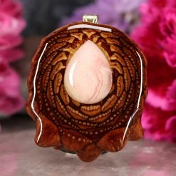 TEP Pendants Rhodochrosite