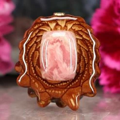 TEP Rhodochrosite Pendants