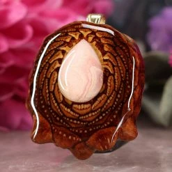TEP Pendants Rhodochrosite