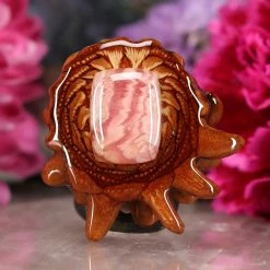 TEP Rhodochrosite Pendants