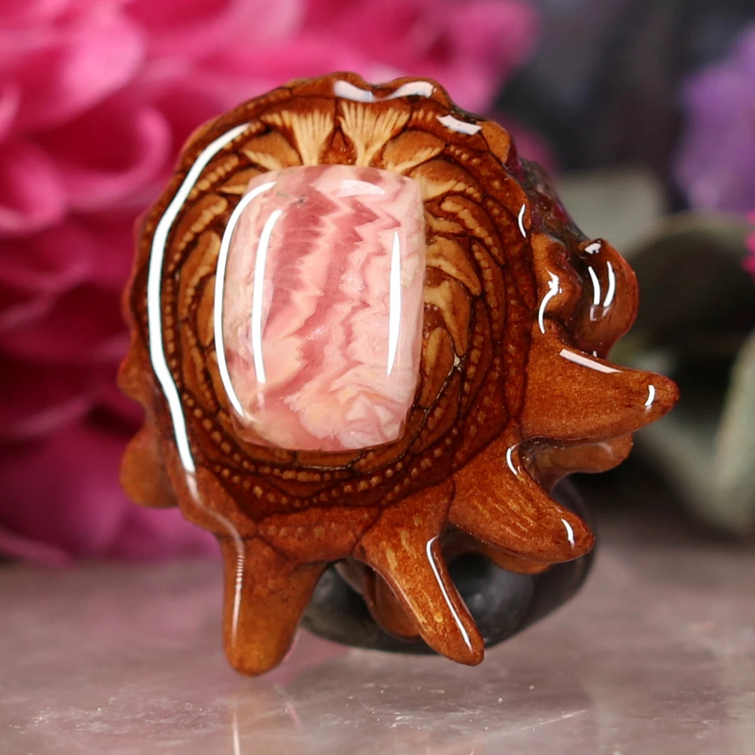 TEP Rhodochrosite Pendants 4 TEP Rhodochrosite Pendants