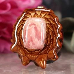 TEP Rhodochrosite Pendants