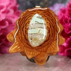 TEP Variscite In The Matrix Pendants