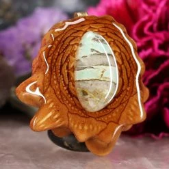 TEP Variscite In The Matrix Pendants