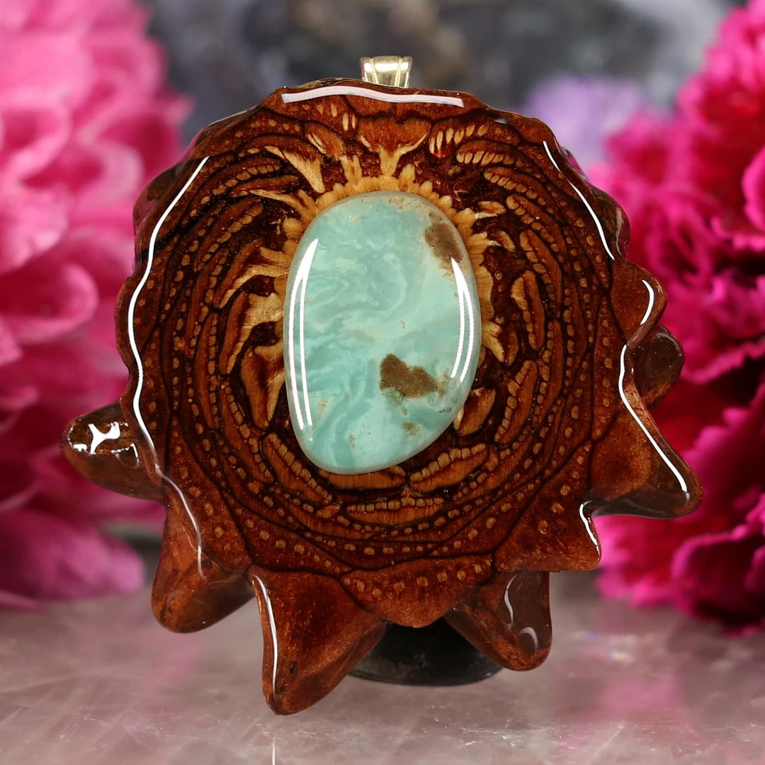 TEP Chrysoprase Pendants 3 TEP Chrysoprase Pendants