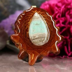 TEP Variscite In The Matrix Pendants