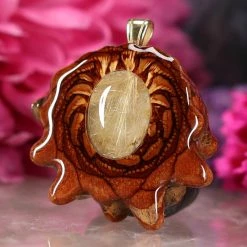 TEP Glowing Rutilated Quartz