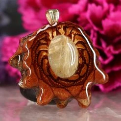 TEP Glowing Rutilated Quartz