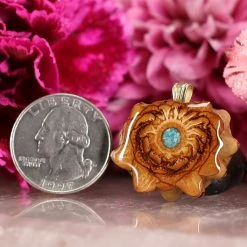 TEP Pendants Crushed Turquoise (Glows)