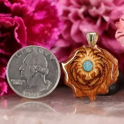 TEP Crushed Turquoise (Glows) Pendants