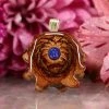 TEP Pendants Crushed Lapis (Glows) 1 TEP Pendants Crushed Lapis (Glows)