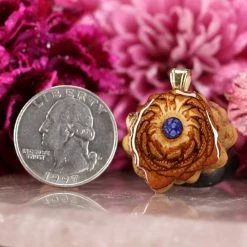 TEP Crushed Lapis (Glows) Pendants