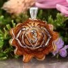 TEP Natural With Silver Third Eye (6th) Chakra
