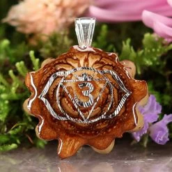 TEP Natural With Silver Third Eye (6th) Chakra