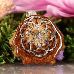 TEP Natural With Silver Seed Of Life