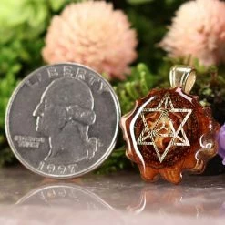 TEP Natural With Gold Merkaba