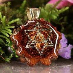 TEP Natural With Gold Merkaba