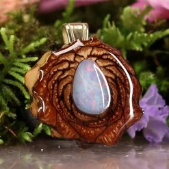 TEP Australian Blue Opal Pendants