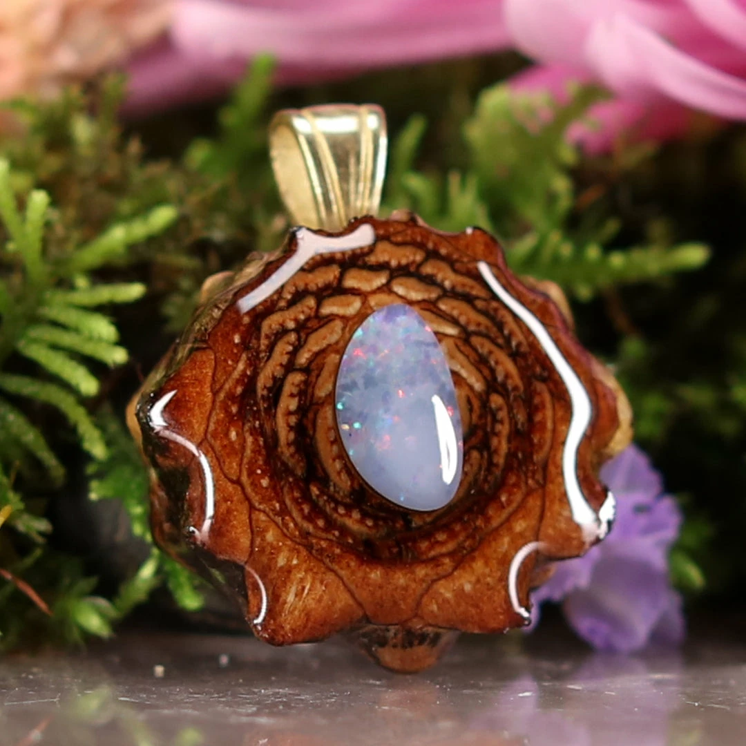 TEP Pendants Australian Blue Opal 5 TEP Pendants Australian Blue Opal