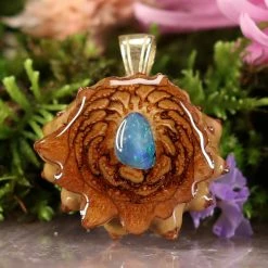 TEP Pendants Australian Blue Opal