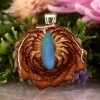 TEP Australian Blue Opal Pendants