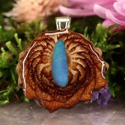 TEP Australian Blue Opal Pendants