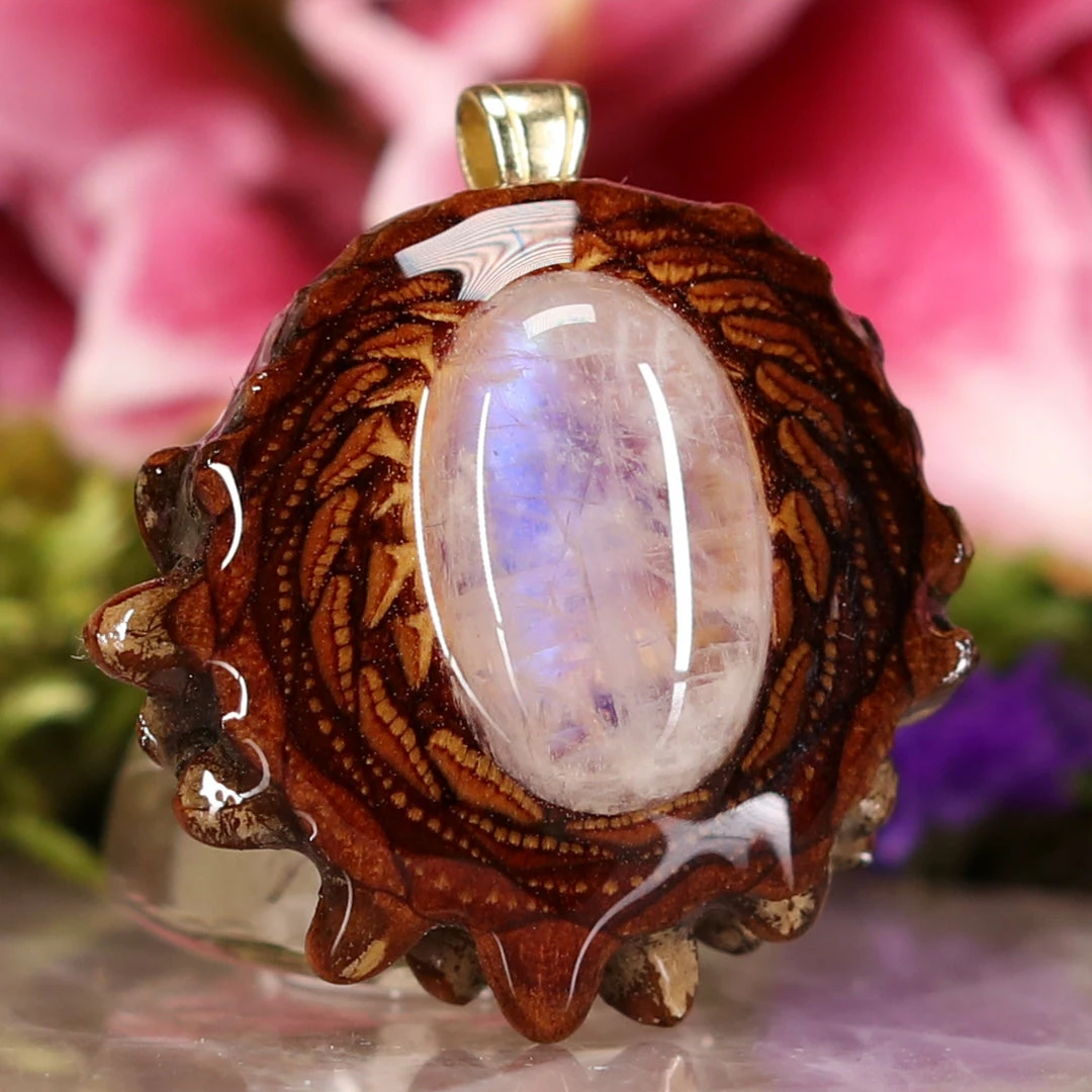 TEP Pendants Moonstone 5 TEP Pendants Moonstone