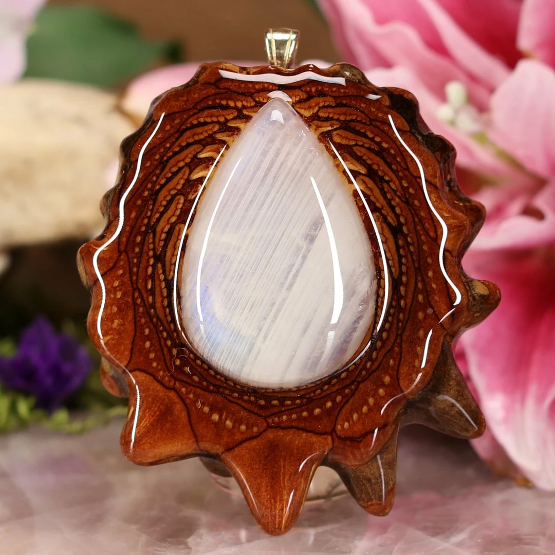 TEP Moonstone Pendants 3 TEP Moonstone Pendants